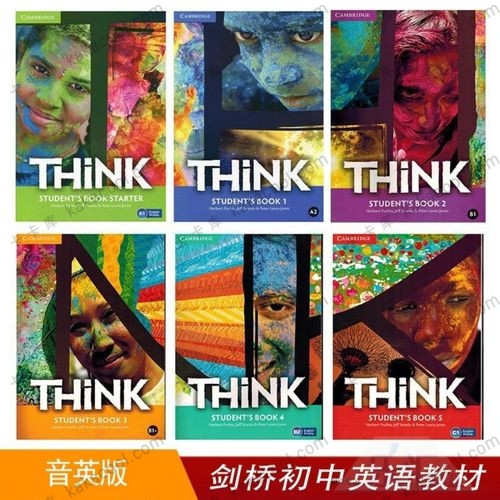 最全剑桥英语Think1-6级综合性教材电子版PDF包含学生用书+练习册+教师用书等+音频