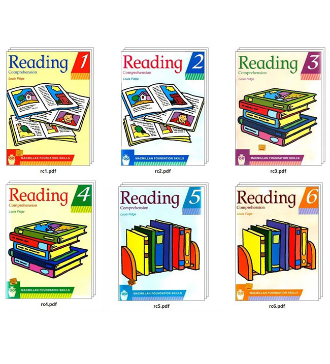 小红书超火的麦克米伦原版英语阅读理解练习《Primary Reading Comprehension》G1-G6