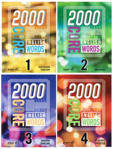 2000词《2000 Core English Words》全套资料，包含教材+音频+测试+答案